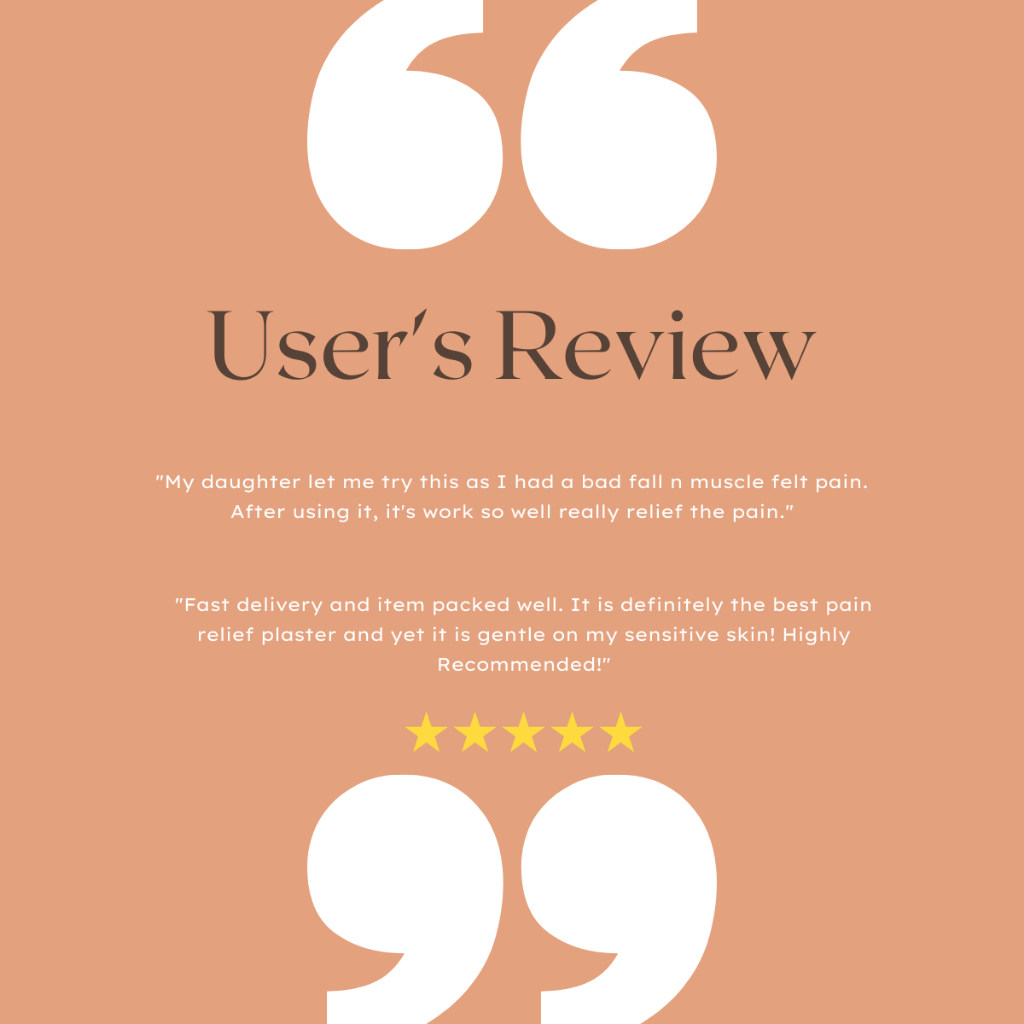 够力 KOLI ACTIVE Pain Relief Plaster (MUSCLE INJURY)