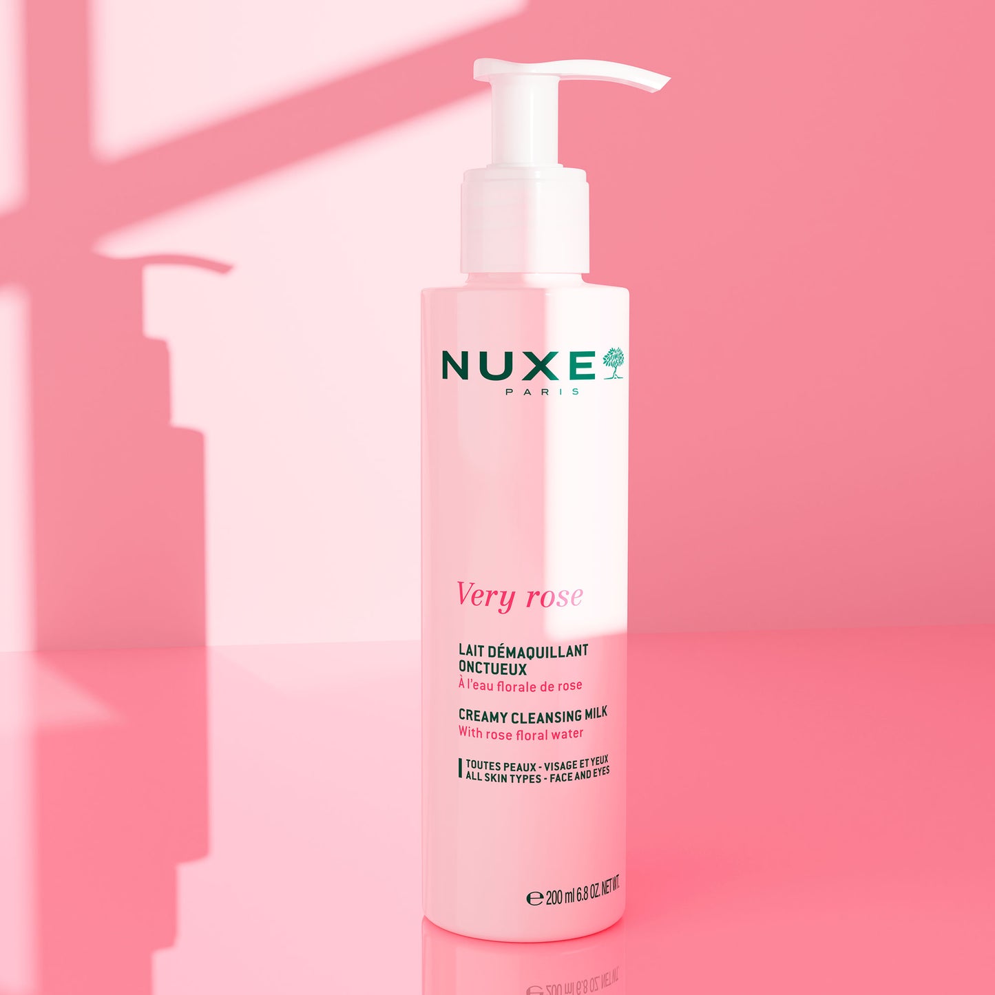 NUXE Very Rose Creamy Make-Up Remover Milk (200ml)
