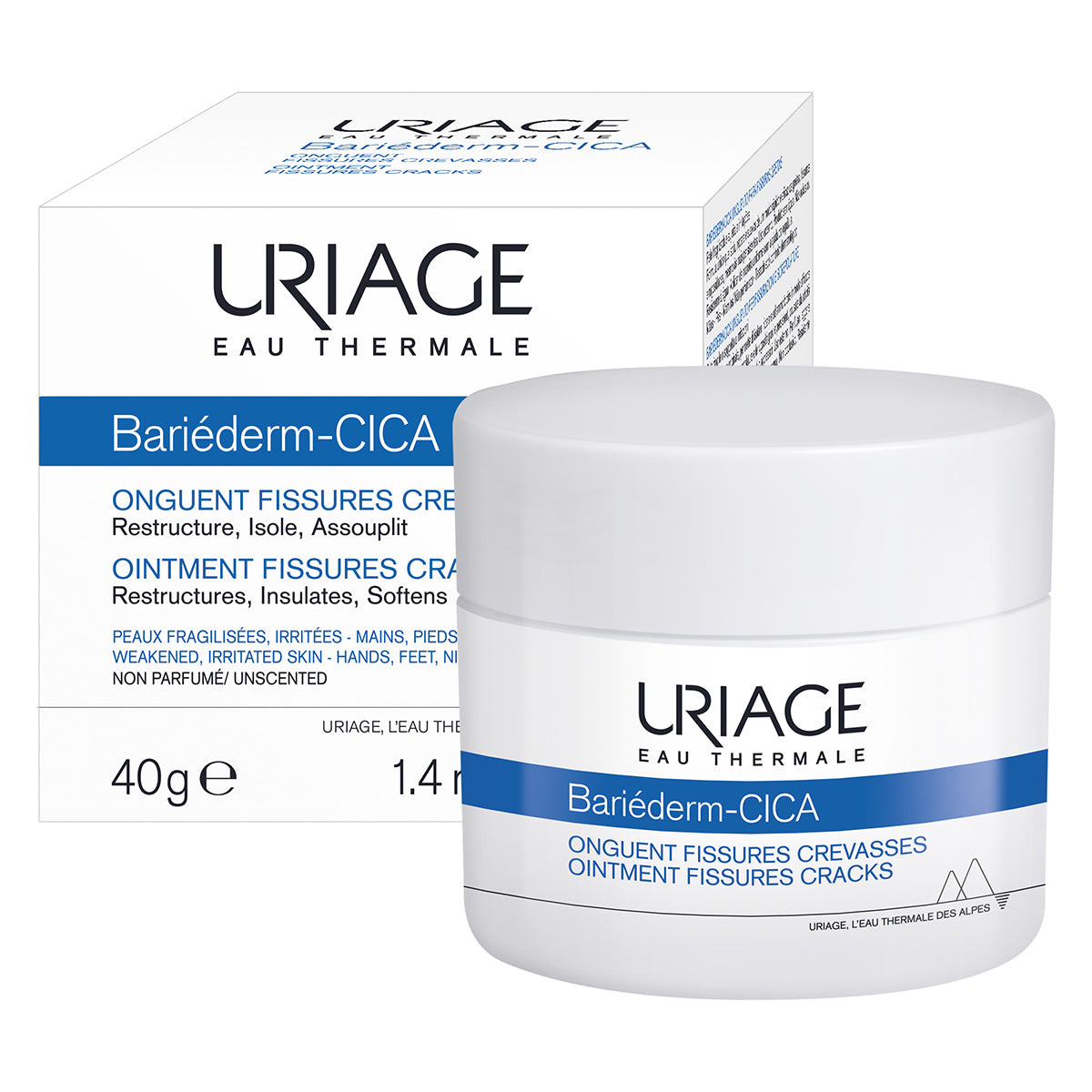 (Medical) Uriage Bariederm Cica Ointment Fissures Cracks 40g