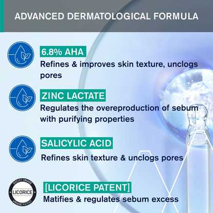 Uriage Hyseac 3-Regul + 40ml Limits Excess Sebum, Eliminate Blackhead for Oily to Combination Skin