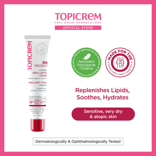 Topicrem DA PROTECT Emollient Face Cream 40ml