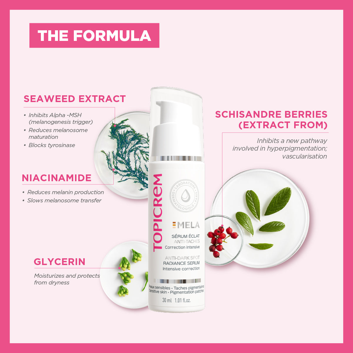 Topicrem MELA Anti-Dark Spot Radiance Serum 30ml