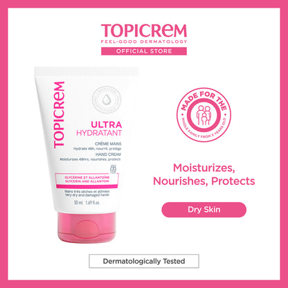 Topicrem Ultra-Moisturizing Hand Cream 50ml