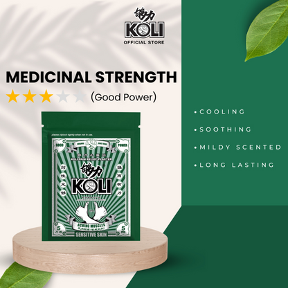 够力 KOLI SENSITIVE SKIN Pain Relief Plaster (ACHING MUSCLES)