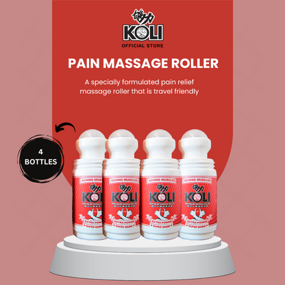 够力 KOLI SUPER WARM Pain Relief Massage Roller (ACHING MUSCLES) - 60ml