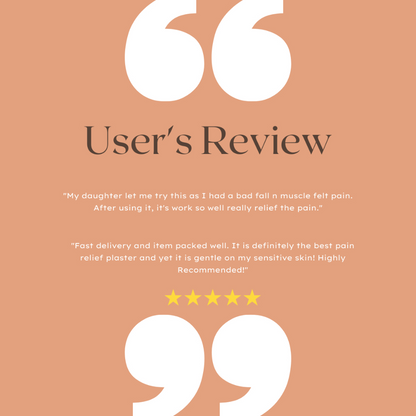 够力 KOLI ACTIVE Pain Relief Plaster (MUSCLE INJURY)