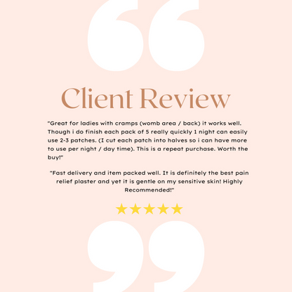 够力 KOLI FEMININE Pain Relief Plaster (PERIOD CRAMP)