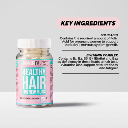 Hairburst NewMums Hair Vitamins (30 capsules)